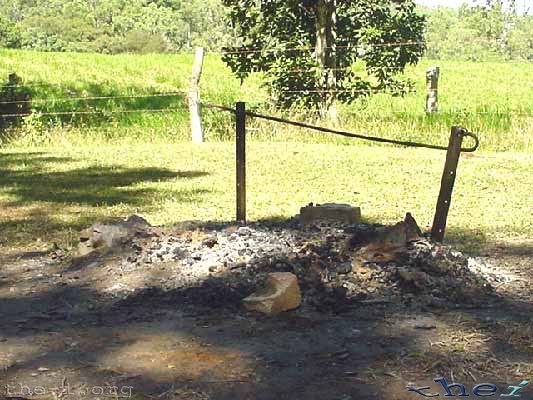 Campfire, Lion’s Den Hotel