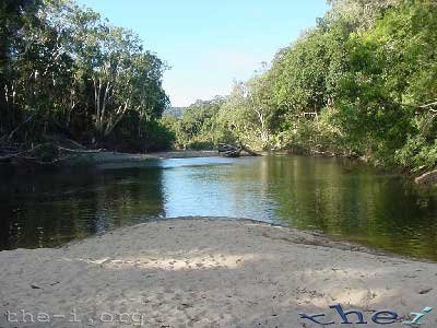 Sandy beach, Lion’s Den Hotel