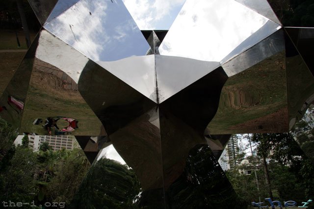 Mirror at Brisbane Botanical Gardens