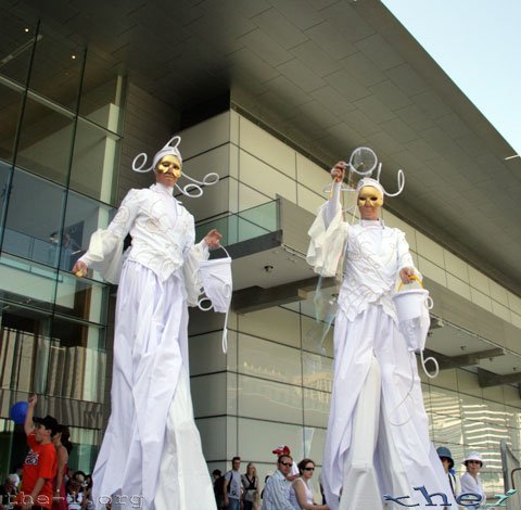 Stilt Walkers