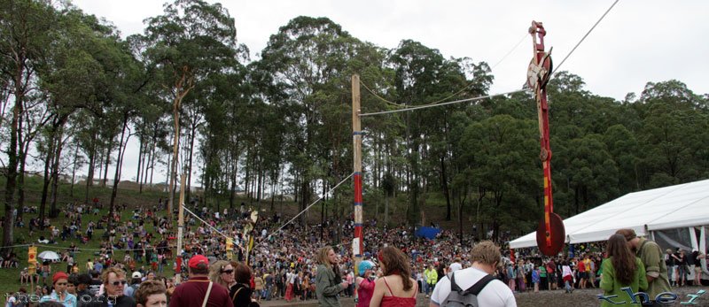 Crowd on Hill