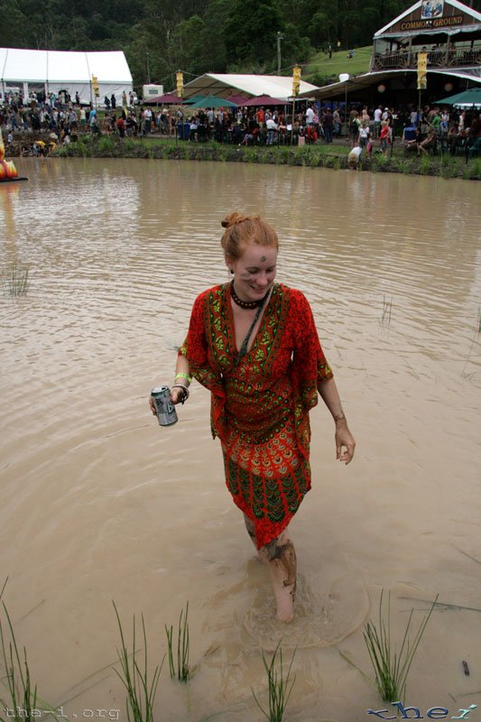 Girl in water