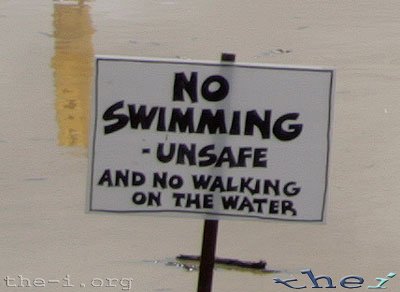 No Swimming