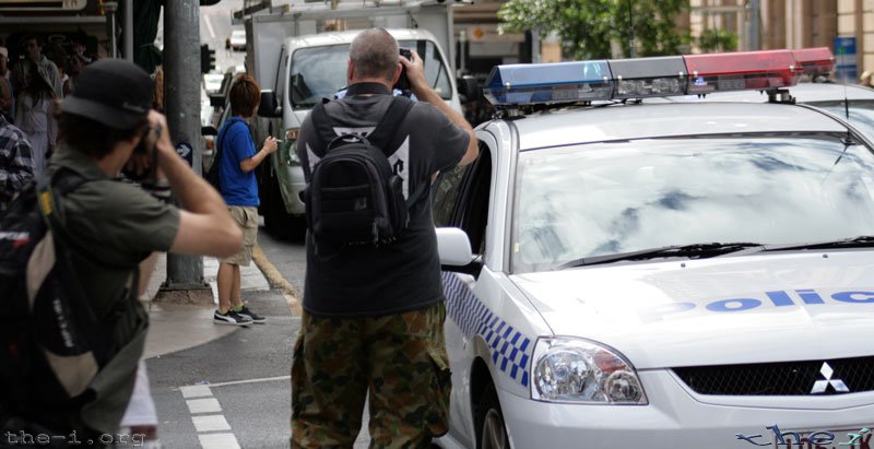 Photographers and Police