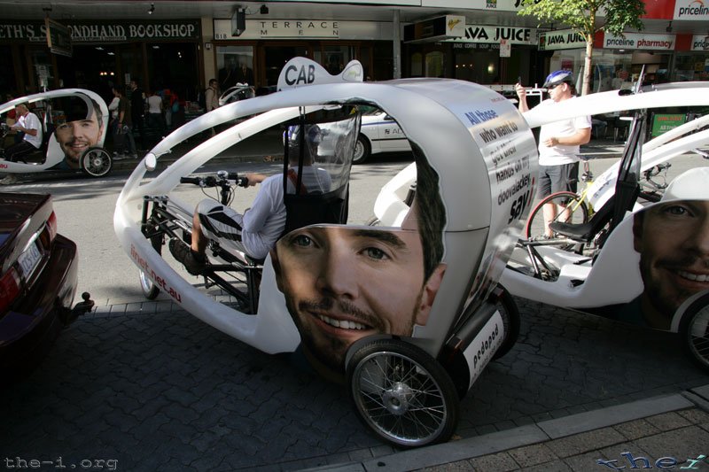 Pedal Powered Taxis